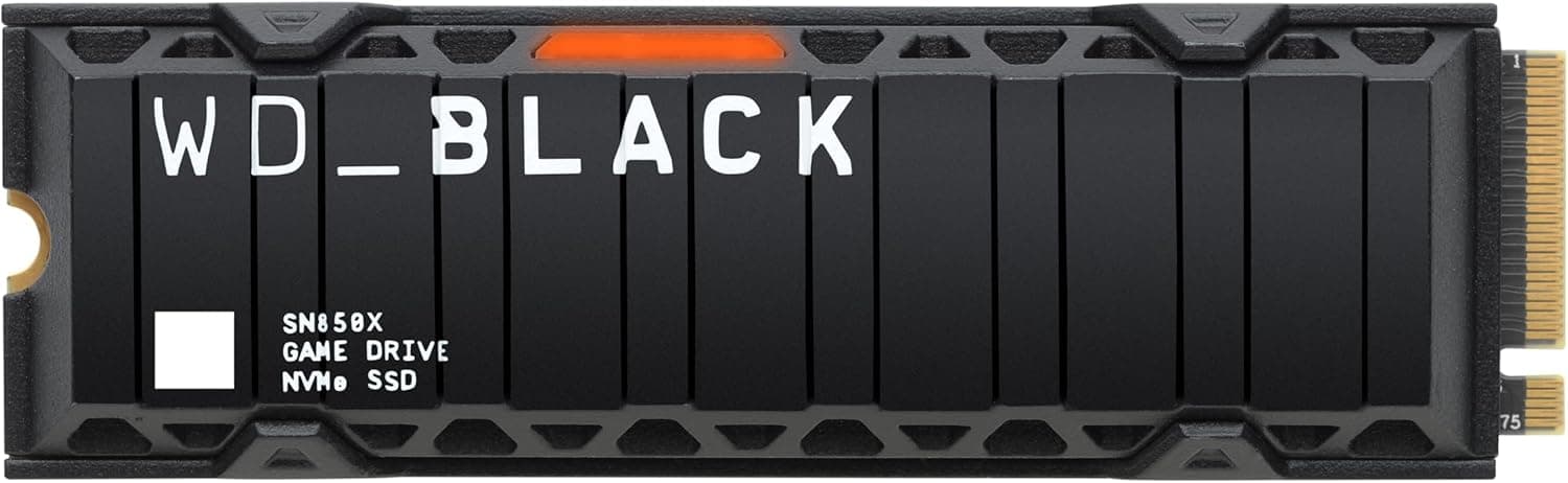 WD Western Digital Black SN850X with Heatsink 1TB - 1TB NVMe