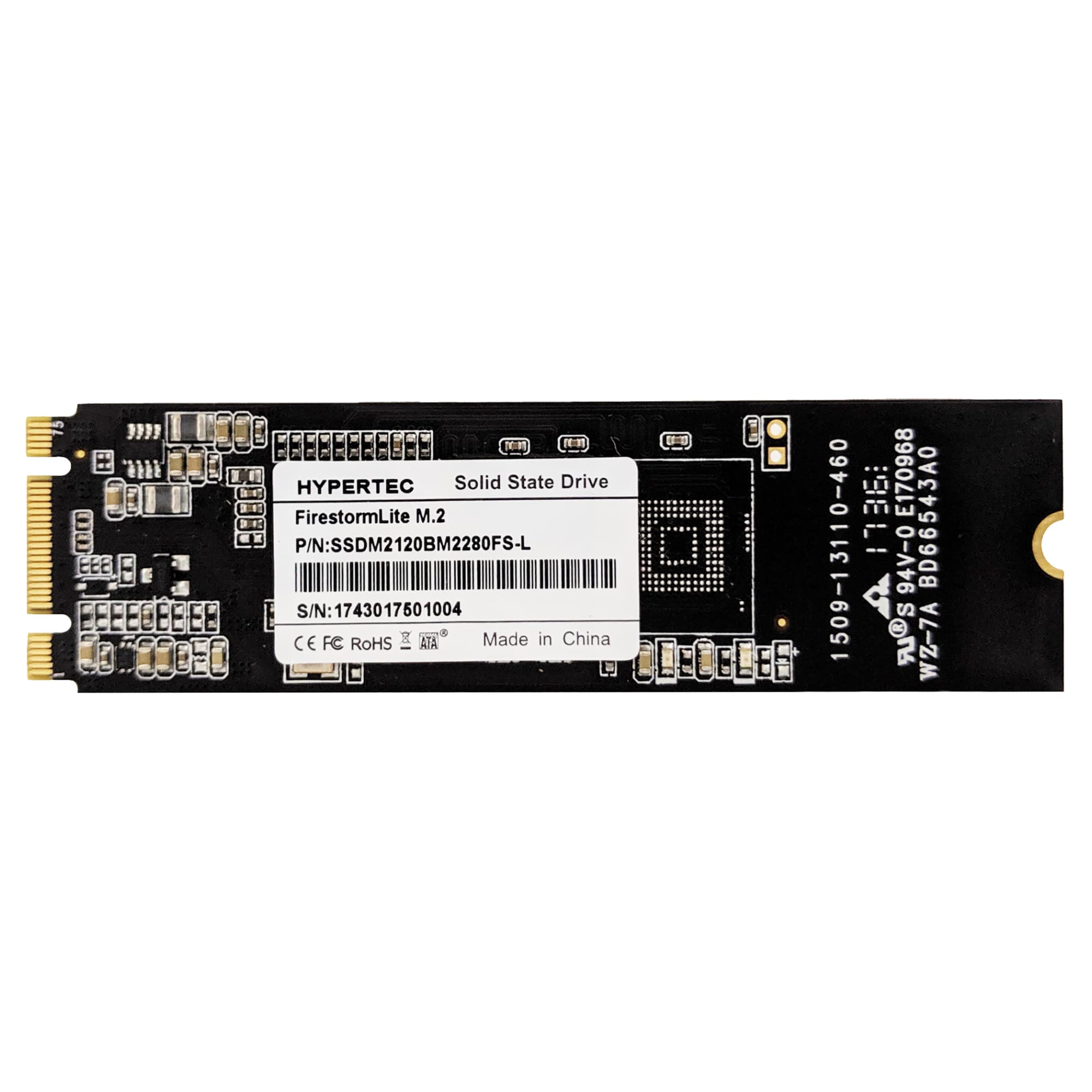 Hypertec Hypertec FirestormLite 480GB M.2 SATA III 3D TLC Internal SSD - 480GB NVMe